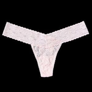 Victoria's Secret ultimate stretch lace One Size Fits All Thong Panty Pink